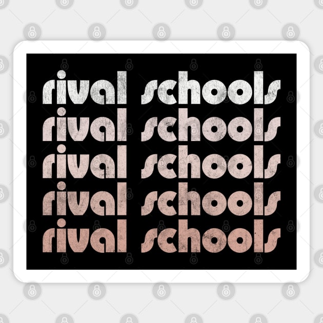 Rival Schools Magnet by unknown_pleasures